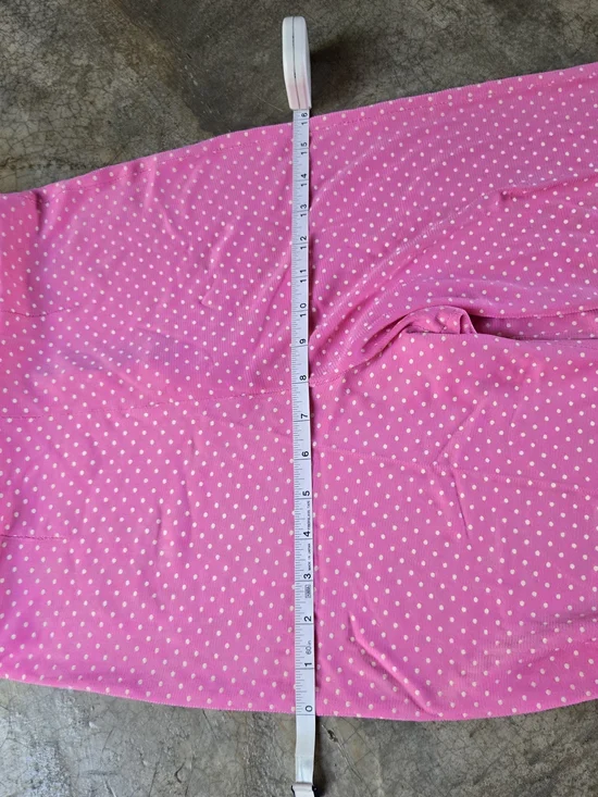 Vintage 60s Pink Polka Dot Two-Piece Set Pants & Top xs - Picture 16 of 16